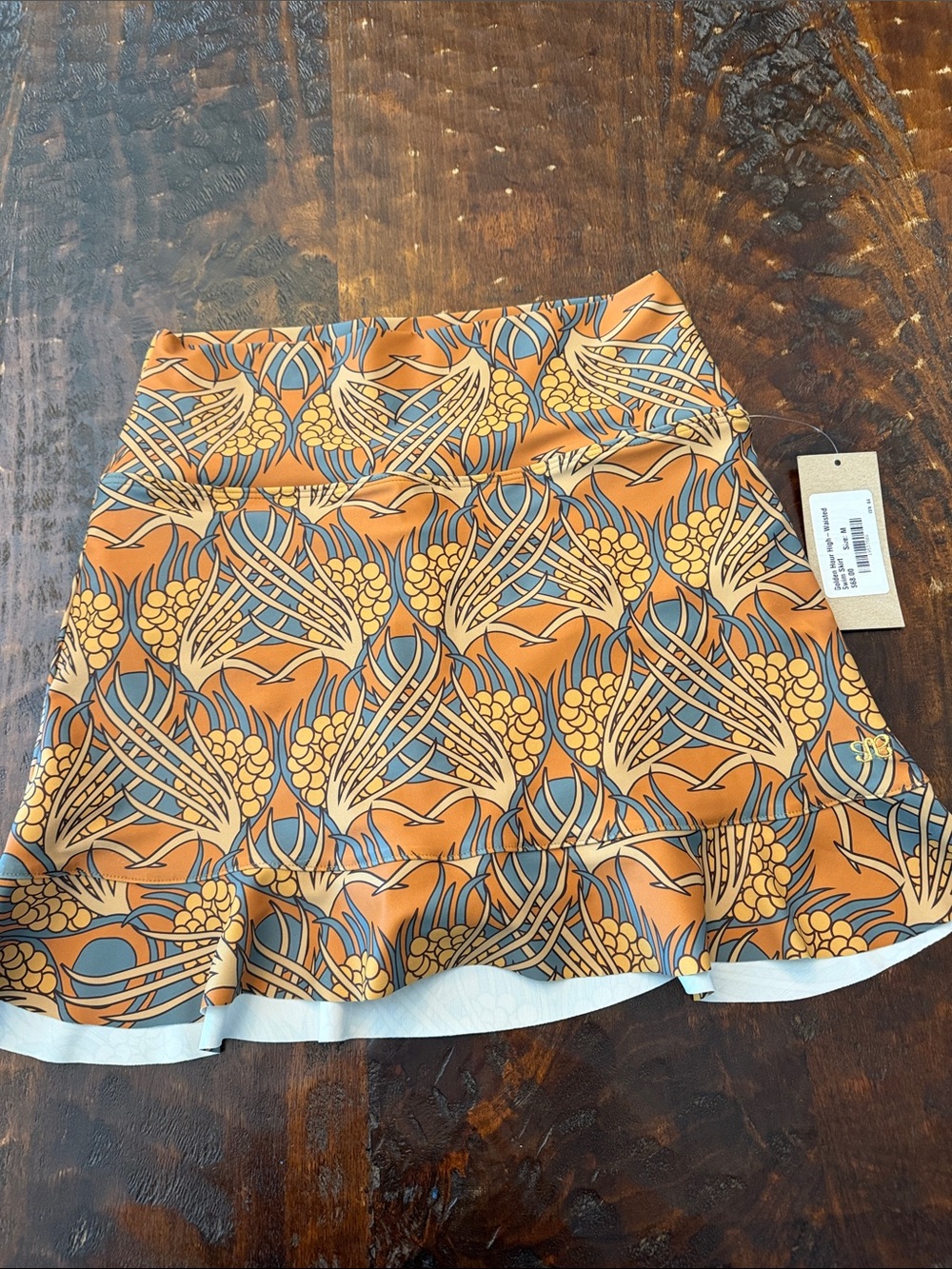 Albion Golden Hour High Waisted Women's Swim Skirt